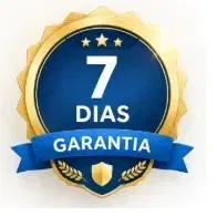 Selo de garantia de 7 dias